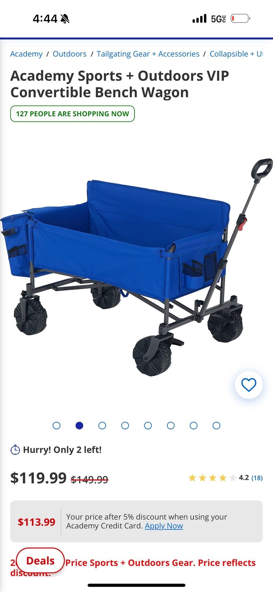 Foldable XL Wagon 