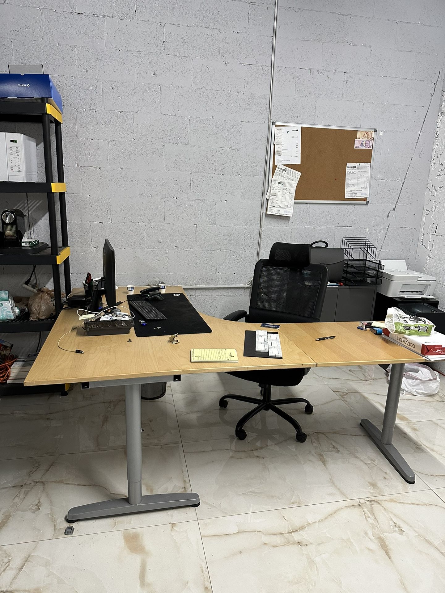 Office Closeout Sale Desk & Chair