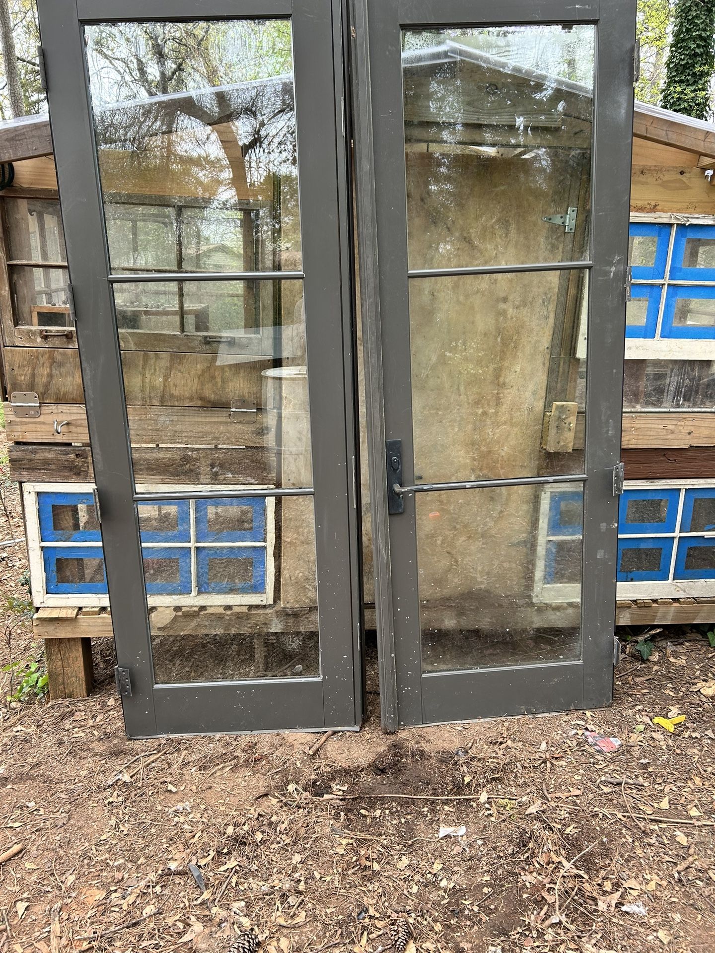 Quality storm doors, each 93 x 33 Inches,