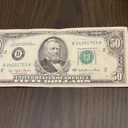 Old Bill $50 Dollar 