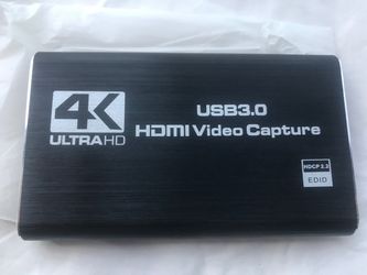 4k Ultra HD HDMI USB3.0 Video Capture