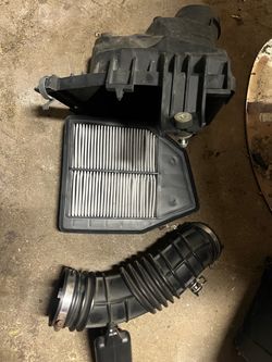 Honda accord factory engine air intake system