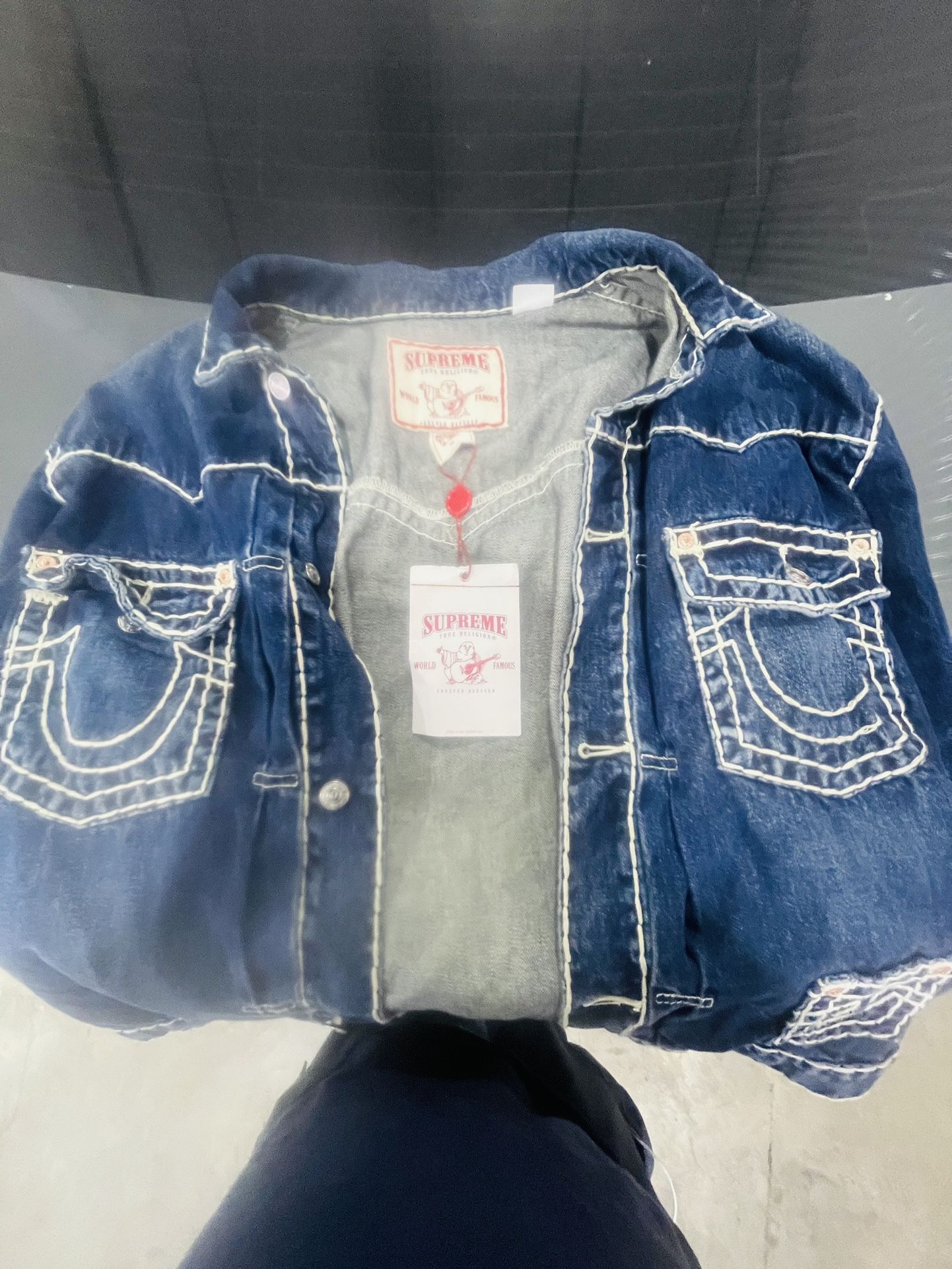 Supreme True Religion Jean Jacket