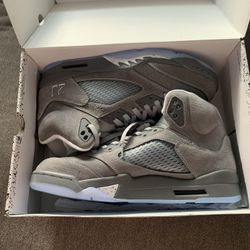 Cool grey 5s size 12 not touched 260$ not from plugged lmk