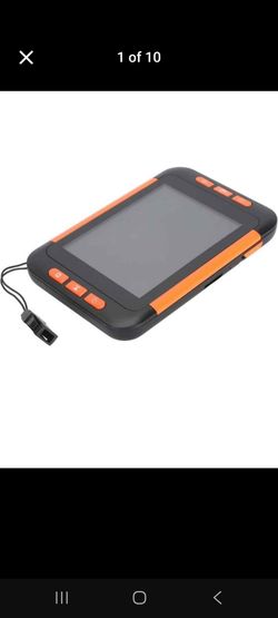 Portable Digital Video Magnifier, 2‑32X Electronic Reading Aid, 3.5 Inch LCD Screen, Portable Electr
