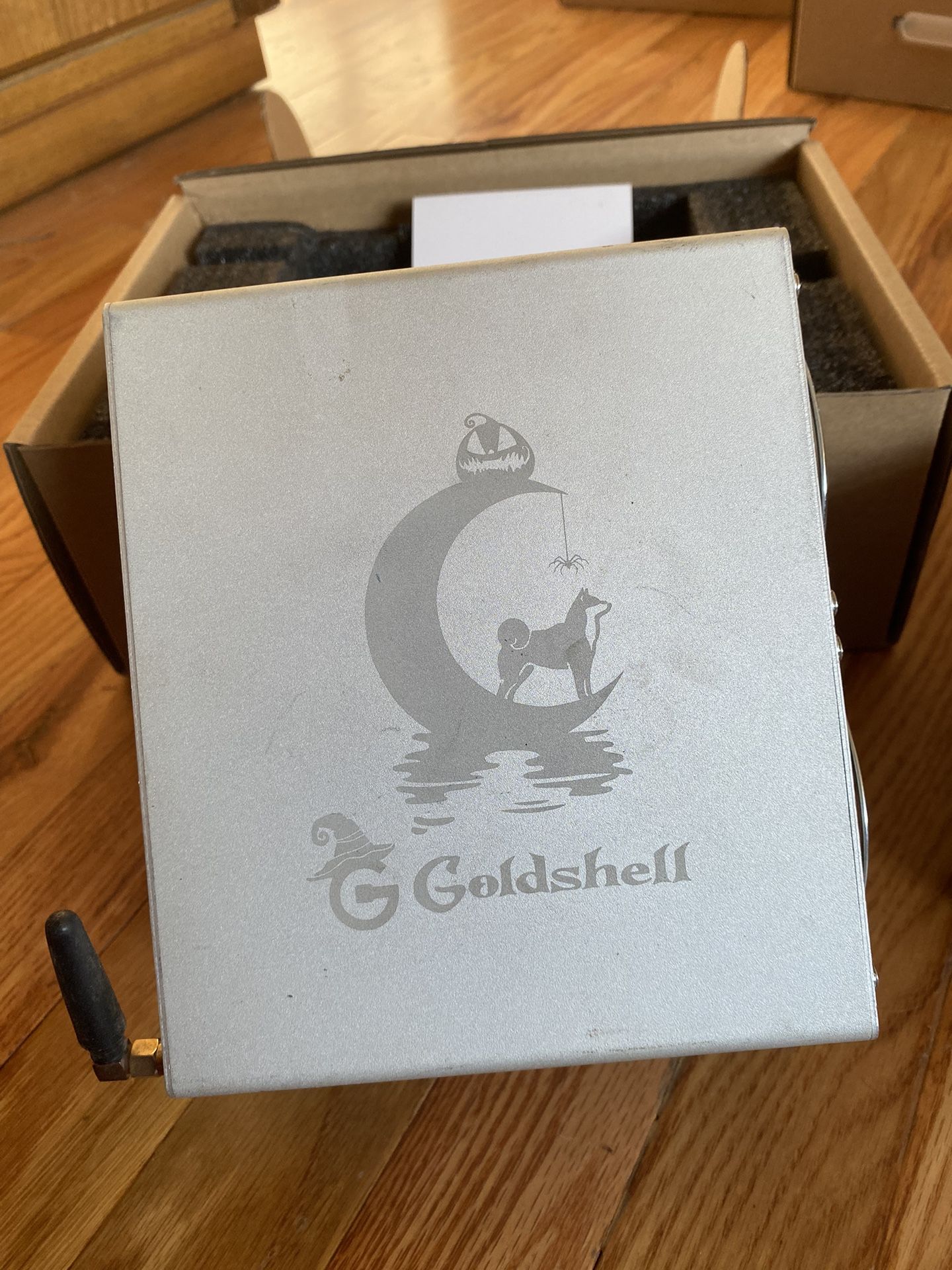 7 Goldshell Mini Doge LTC ASIC Miners w/ 2 1600w PSU Litecoin Dogecoin  185Mh/s