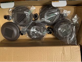 EXCMARK LED Pathway Lights 10 Pack DW20SLPWL01 Solar Garden Lights