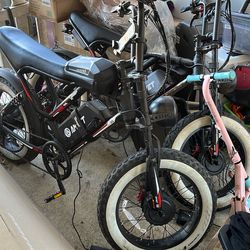 (Two) Amyet S8 E-BIKES. Dual motors