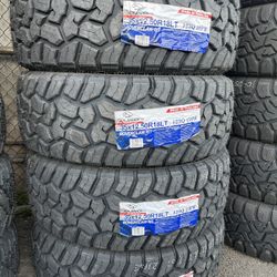 New Tires 35x12.50r18 Set Of 4 Atlander Installed And Balanced Set De 4 Llantas Nuevas Instaladas Y Balanceadas