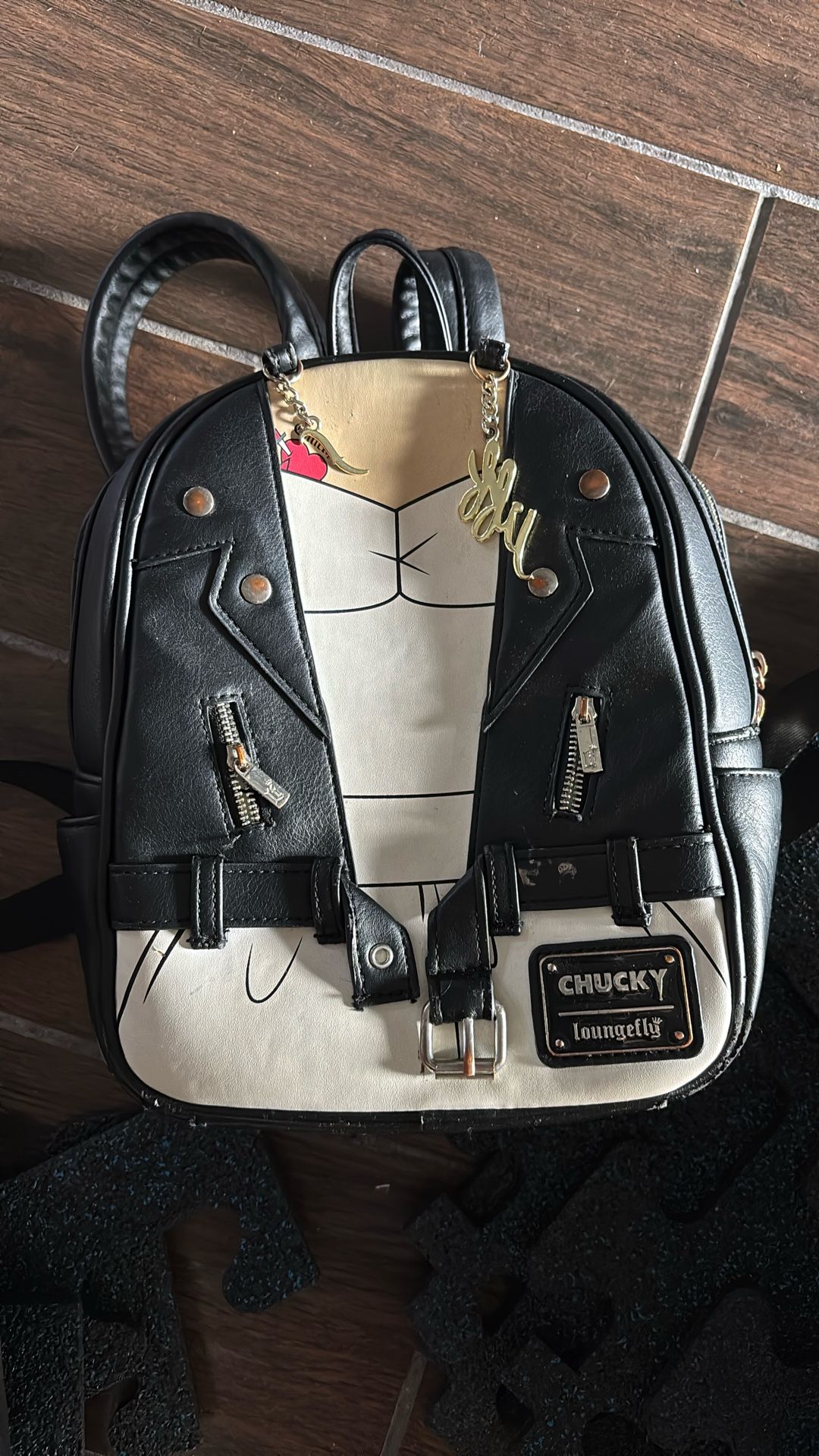 Loungefly Bride of Chucky Tiffany Cosplay Women's Backpack, Mini - Black
