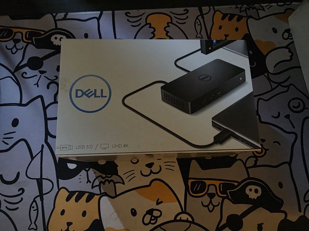 Dell Dual Monitor Dock. 