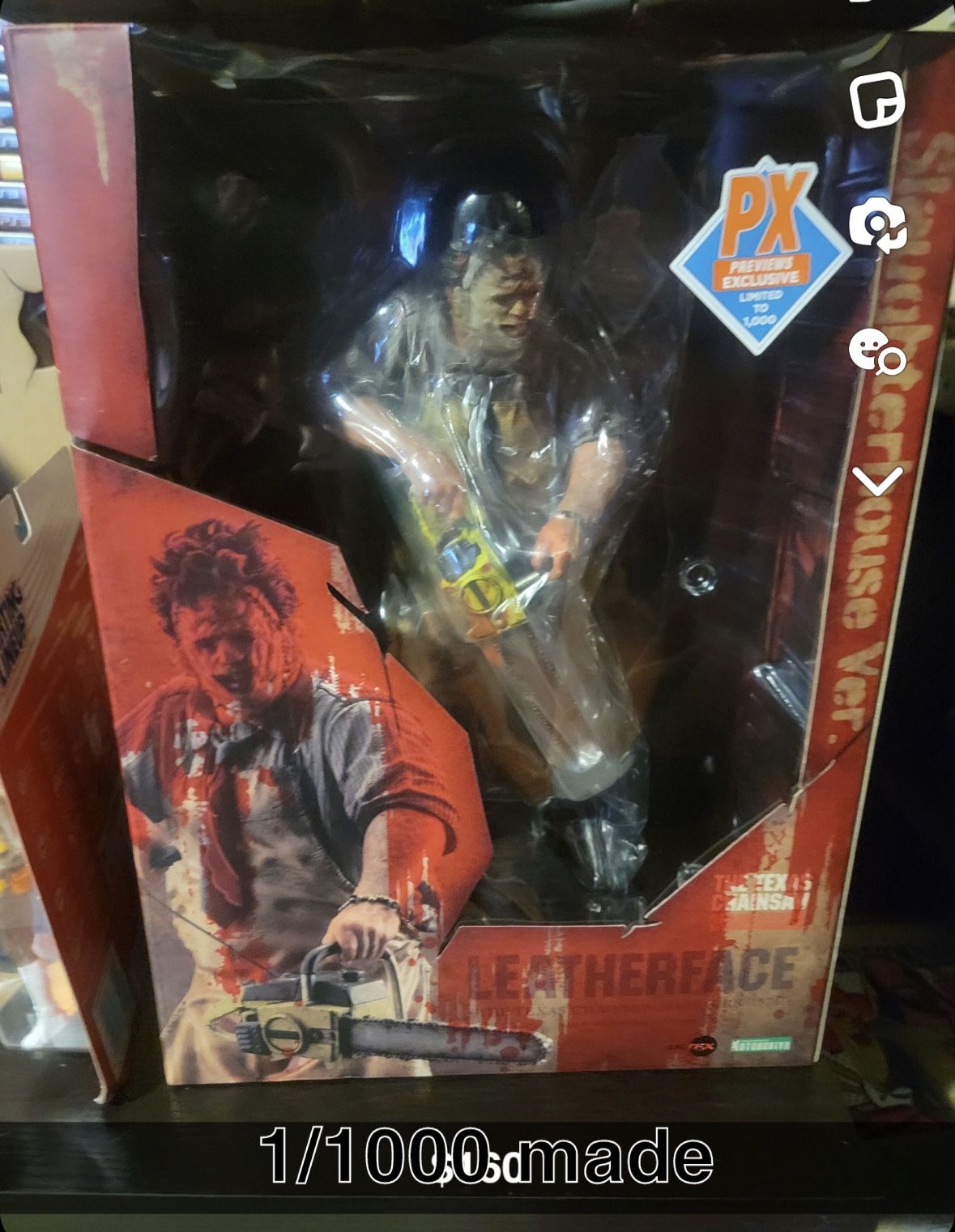 PX Exclusive Leather Face Statue