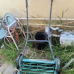 Classic Old Lawnmower Good Condition