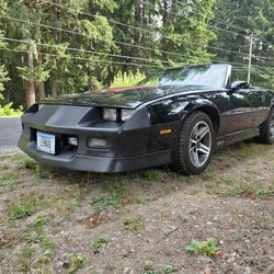 Build Restore And Drive Iroc Z 5.7L V8 5 Speed Manual Drop Top Muscle 