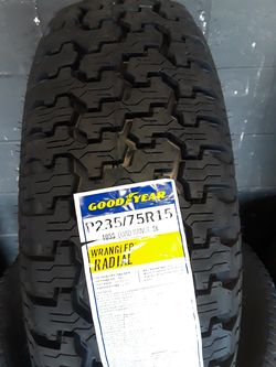 235/75/15 Goodyear tires