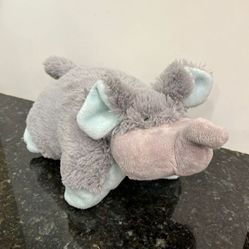 Pillow Pets Plush  11" Nutty Elephant Great Condition 