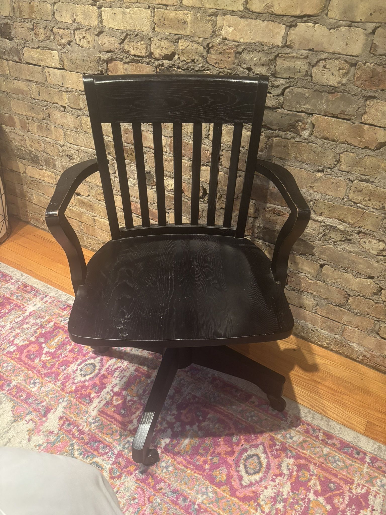 Vintage Banker’s Desk Chair