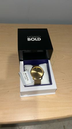Gold Movado Bold Watch