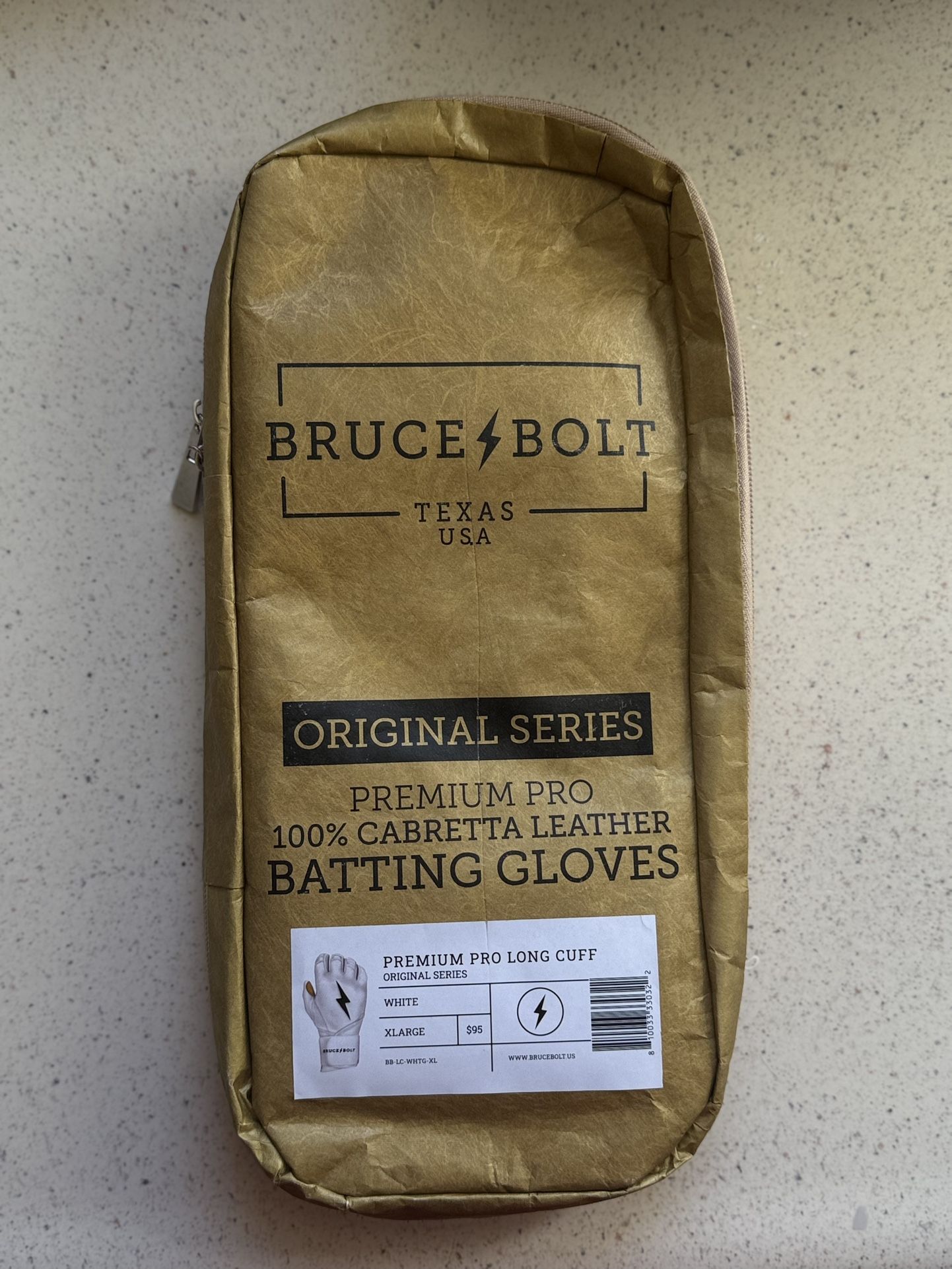 Brand New Bruce Bolt XL Premium Pro Gloves - Never Used!