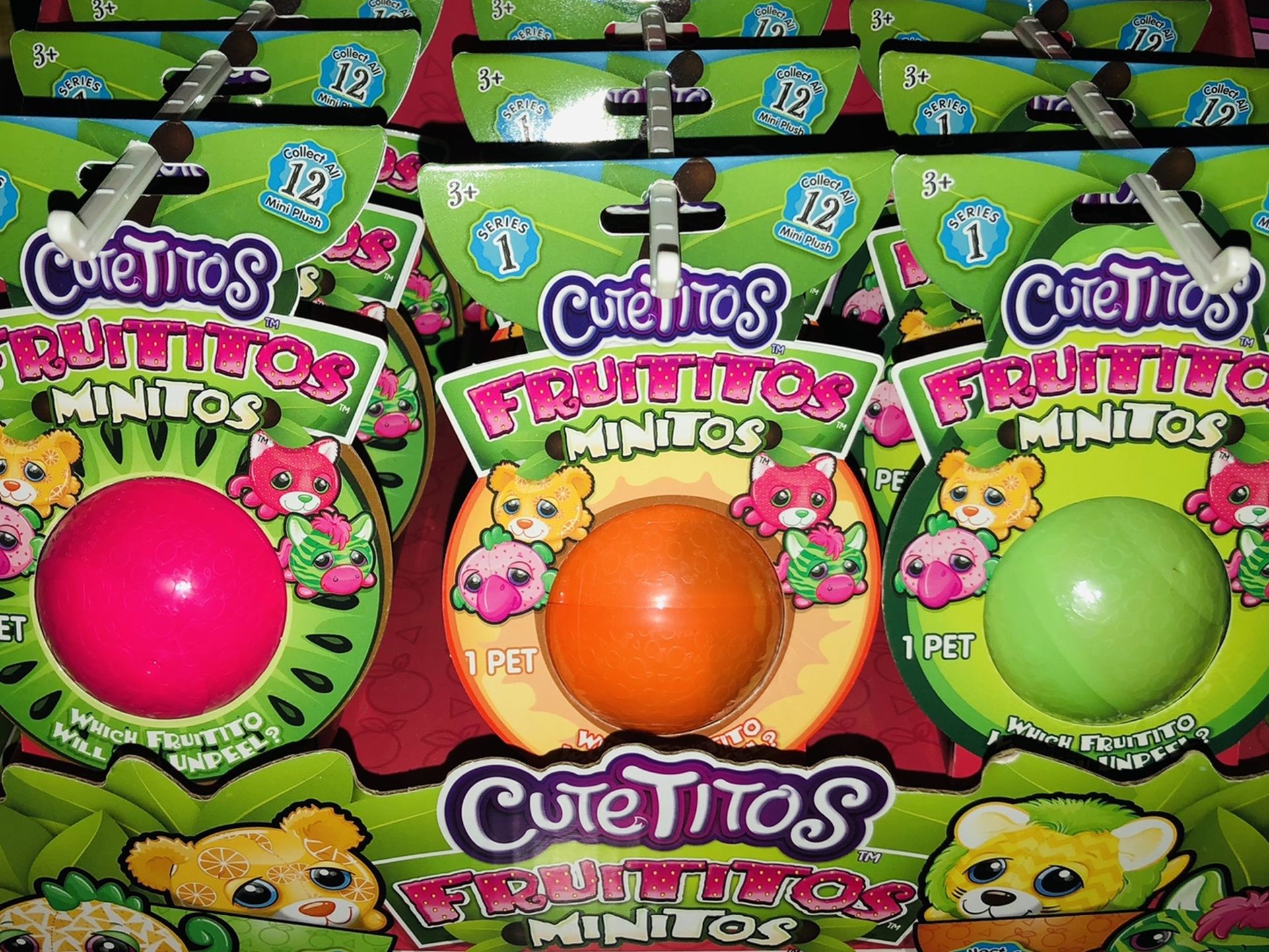 Series 1 • Cutetitos • Fruititos • Minitos •