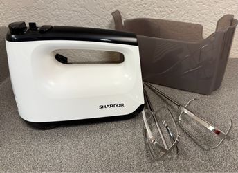 Shardor Electric Hand Mixer with Storage Case & Beaters (Great Condition)
