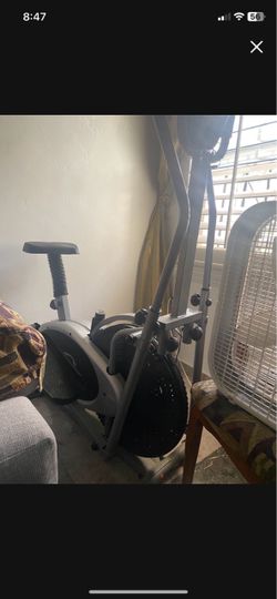 Elliptical workout machine