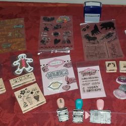 Crafting Stamping Lot