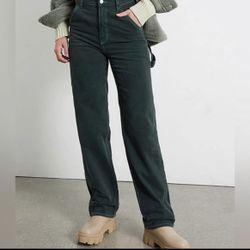 PacSun 90's Boyfriend Green Carpenter Pants -Women's Size 22