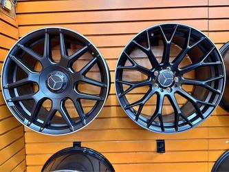 Mercedes Factory Style Wheels Tires 19x8.5 19x9.5 5x112 Staggered Rims Tires
