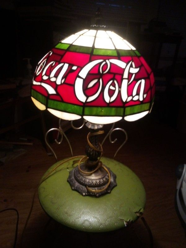 Coca-Cola Vintage Lamp
