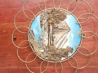 Funky Fifties - Wall Hanging - Bridge/Mountain In Pacific NW