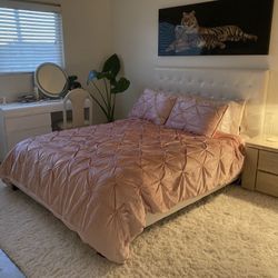 Queen bed frame