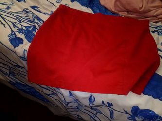 Red Mini Skirt