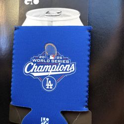 LA Dodgers 2025 Word Seres Champions Insulated Can Seeve