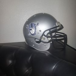 Custom raiders football helmet