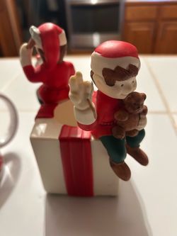 PartyLite Santas Elves Votive Candle Holder P0134
