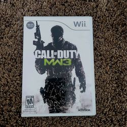Call Of Duty Modern Warfare 3 For Nintendo Wii