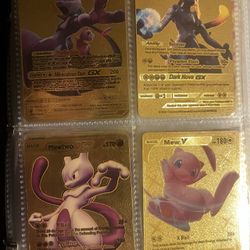Gold Pokemon Cards