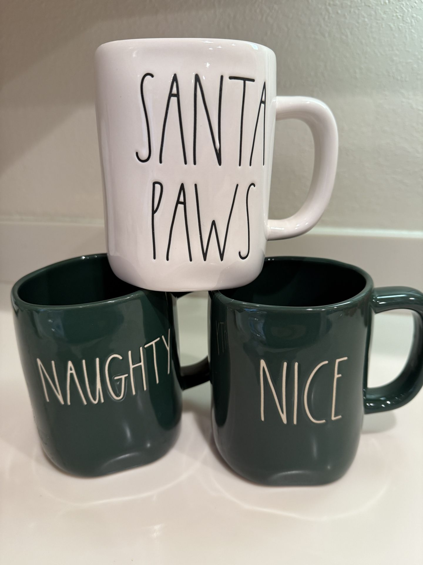 Rae Dunn Christmas Mugs