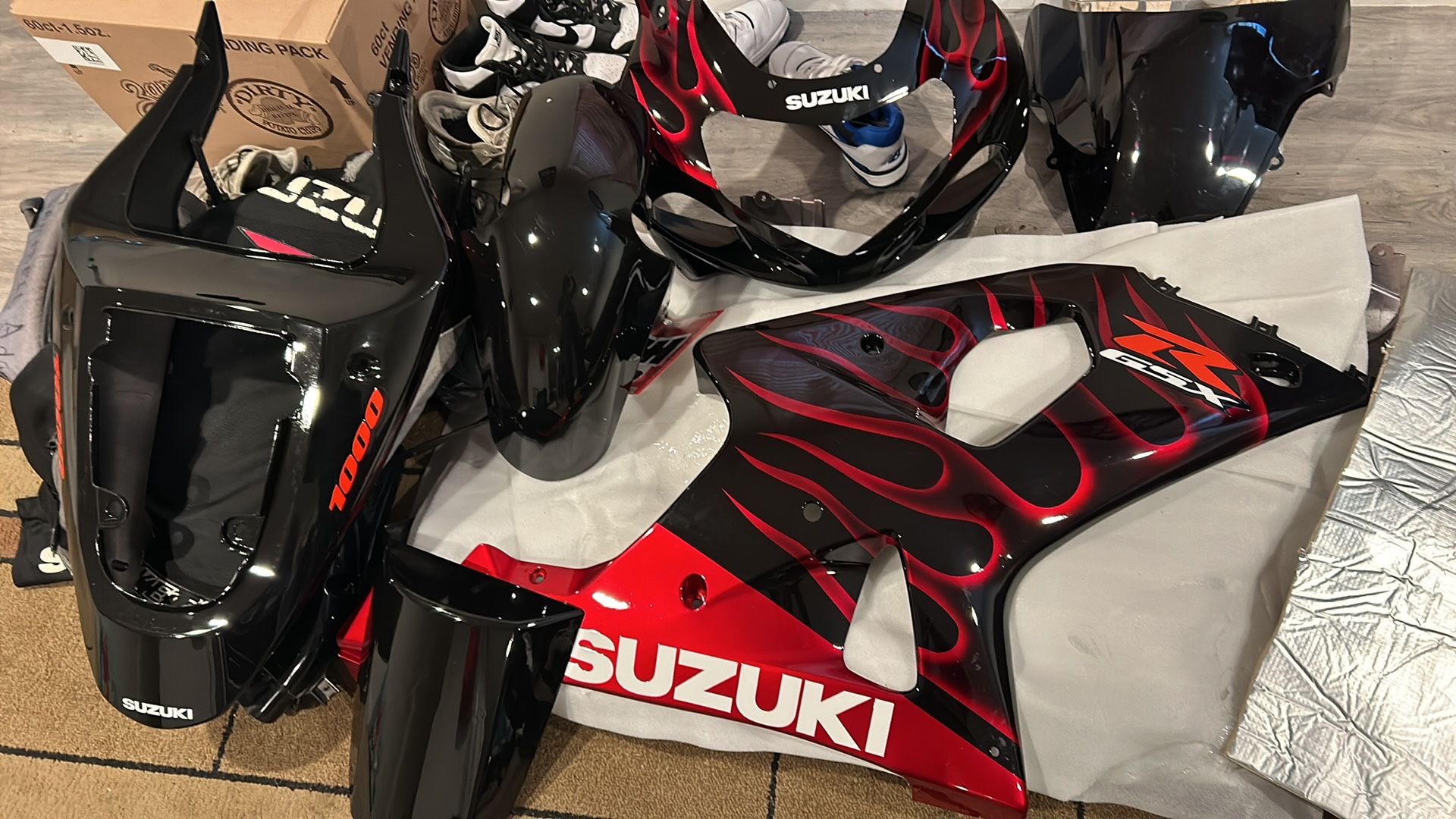 2002 gsxr1000 fairings 