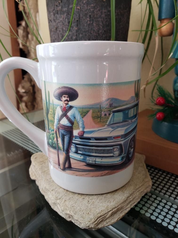Chevy C10 Mug - La Chevy Gold Cup