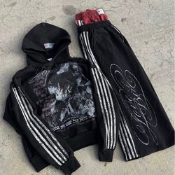 Hoodie And Sweat Set