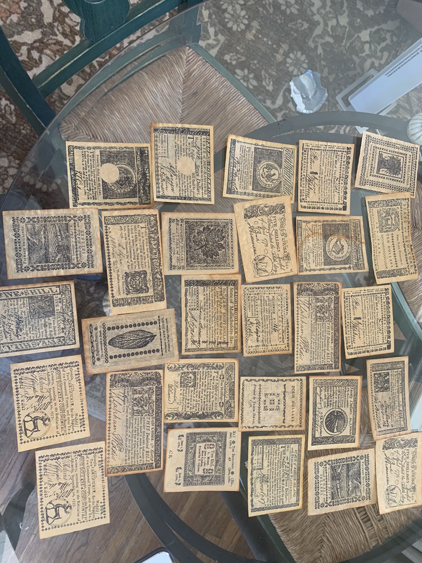 Revolutionary Paper Money Reproduction
