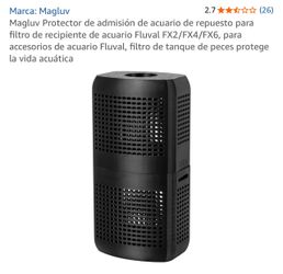 Title: Magluv Aquarium Intake Strainer Guard for Fluval FX2 FX4 FX6 Canister Filter