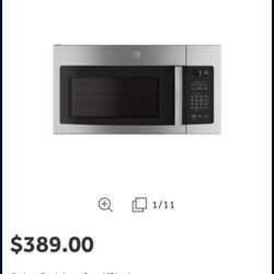 GE® 1.6 Cu. Ft. Over-the-Range Microwave Oven