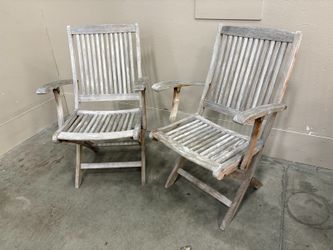ARCIFORM Weathered Plantation Teak Outdoor Armchair (Set of 2)