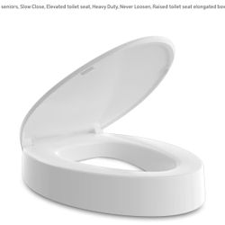 New 3” Raised Toilet Seat (0698)