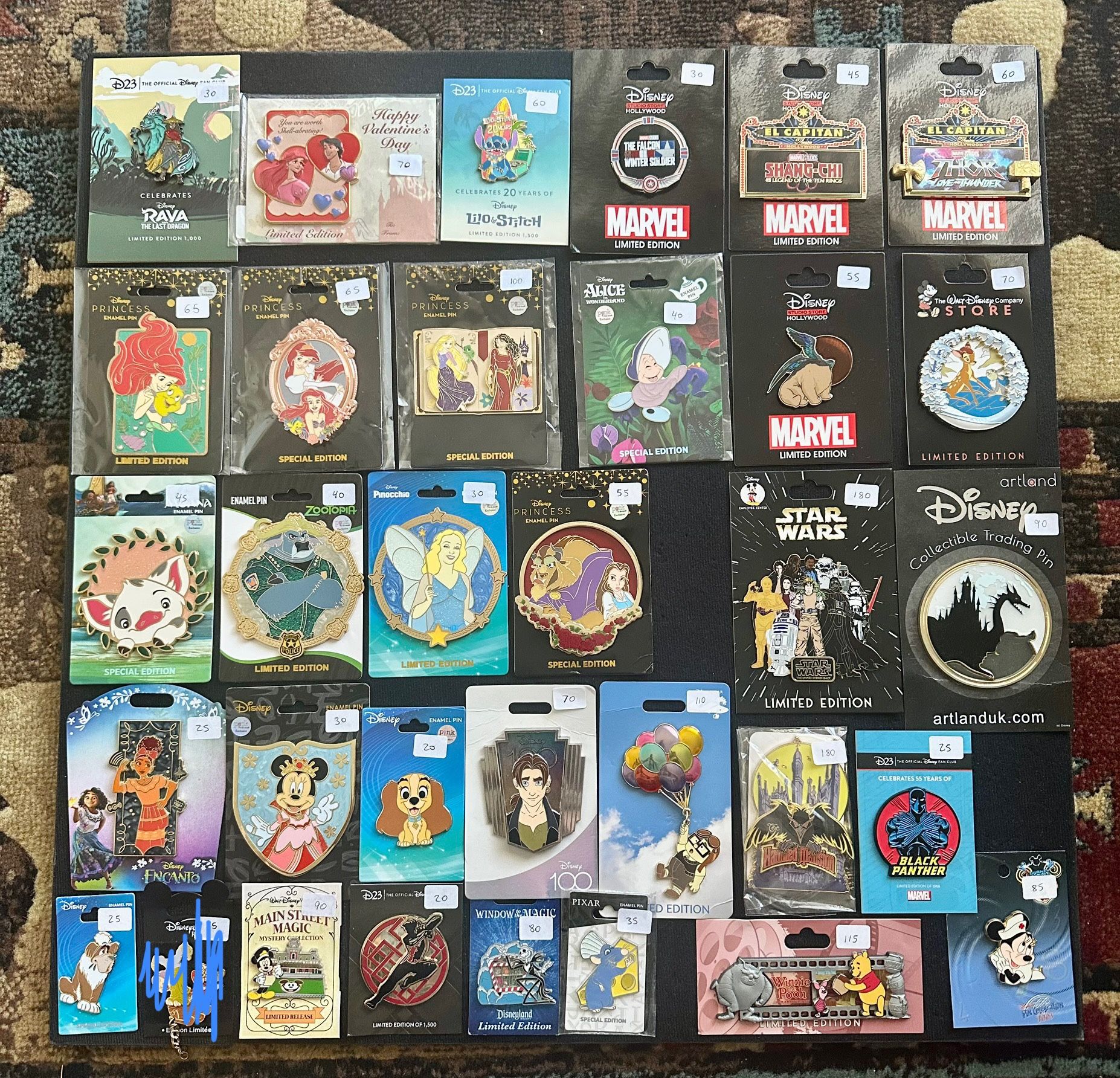 Disney Pins For Sale Or Trade