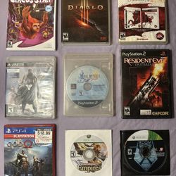 Various Retro Video Games 