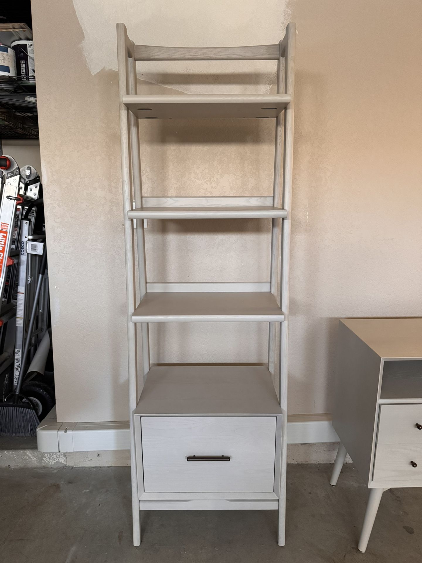 West Elm Bookshelf w/Drawer - Like New!